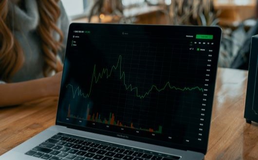 Image of a laptop on a desk