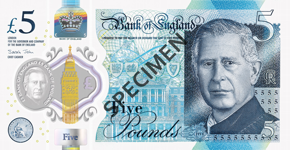 King Charles III banknotes | Bank of England