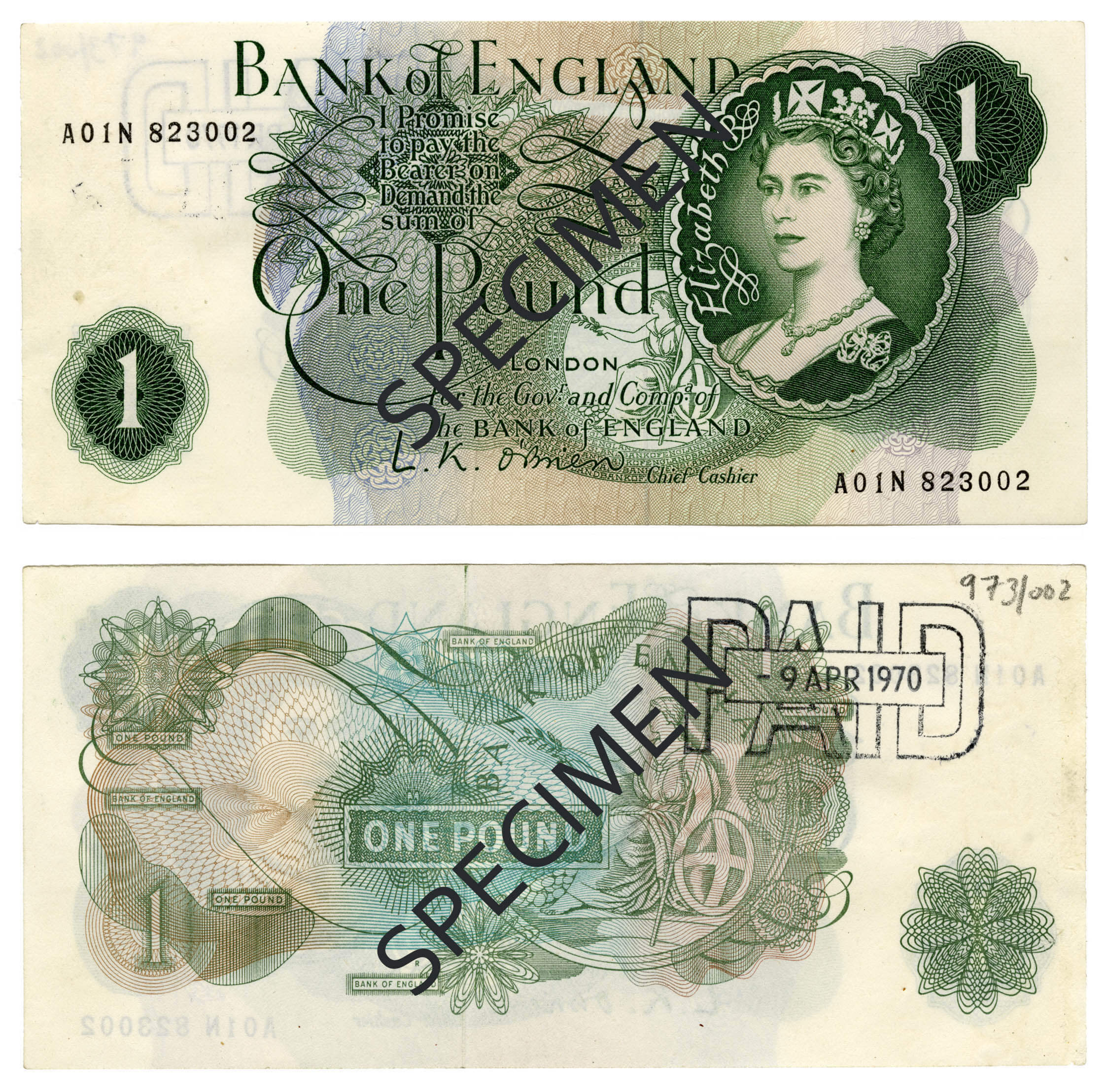 Withdrawn banknotes | Bank of England