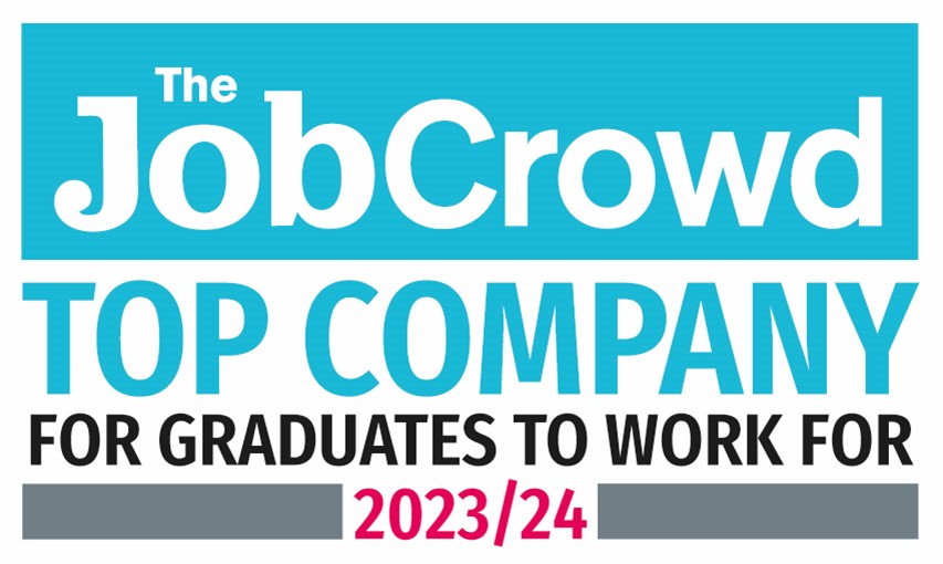 The JobCrowd top company for graduates to work for 2023/24