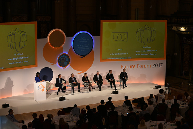 Governor and deputy governors at Future Forum 2017