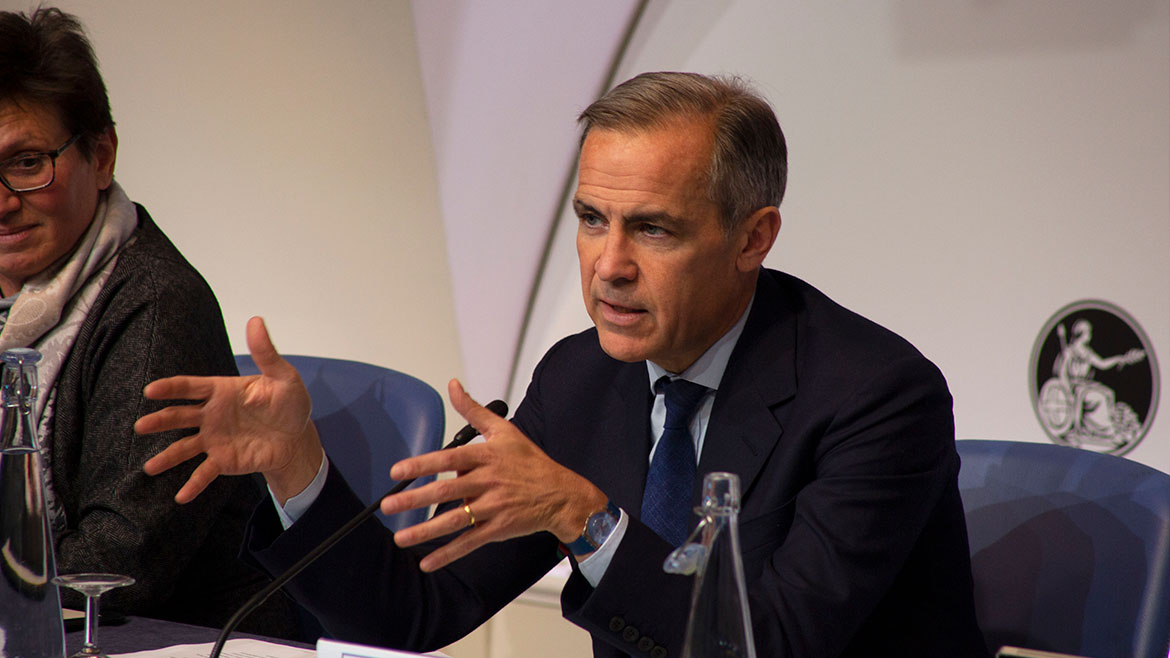 Mark Carney speaking at Future Forum roundtable