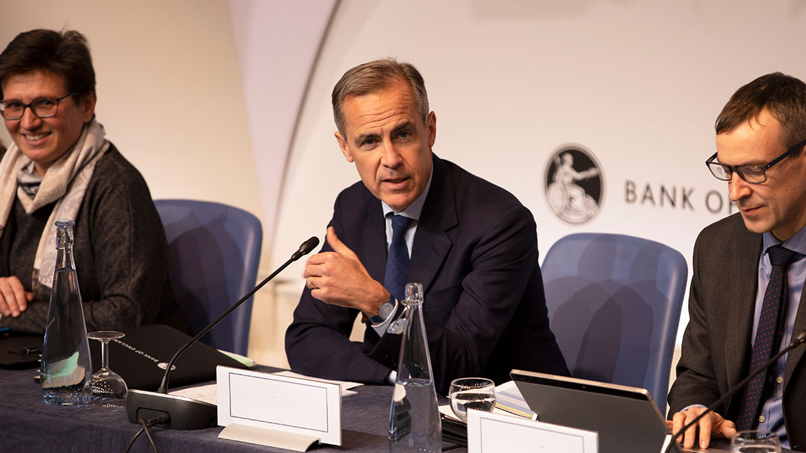 Mark Carney at the public roundtable