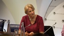 Jayne-Anne Gadhia on a panel at the conference