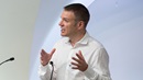 Brian Bell speaking at the conference
