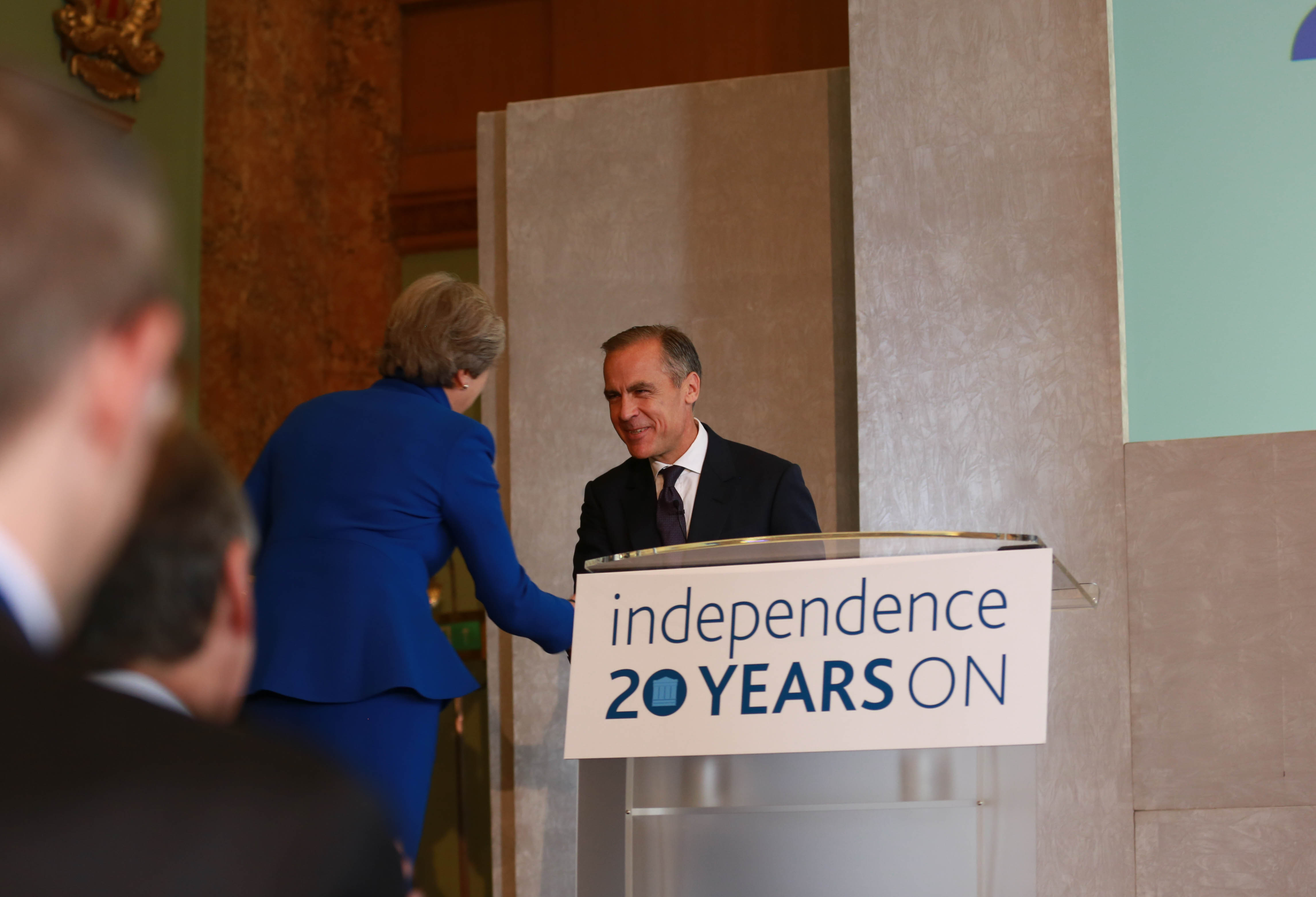 Mark Carney and the Theresa May