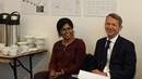Andy Haldane at the community forum in Manchester