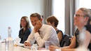 Attendees at the Oxfordshire Community Forum with Chief Economist, Andy Haldane