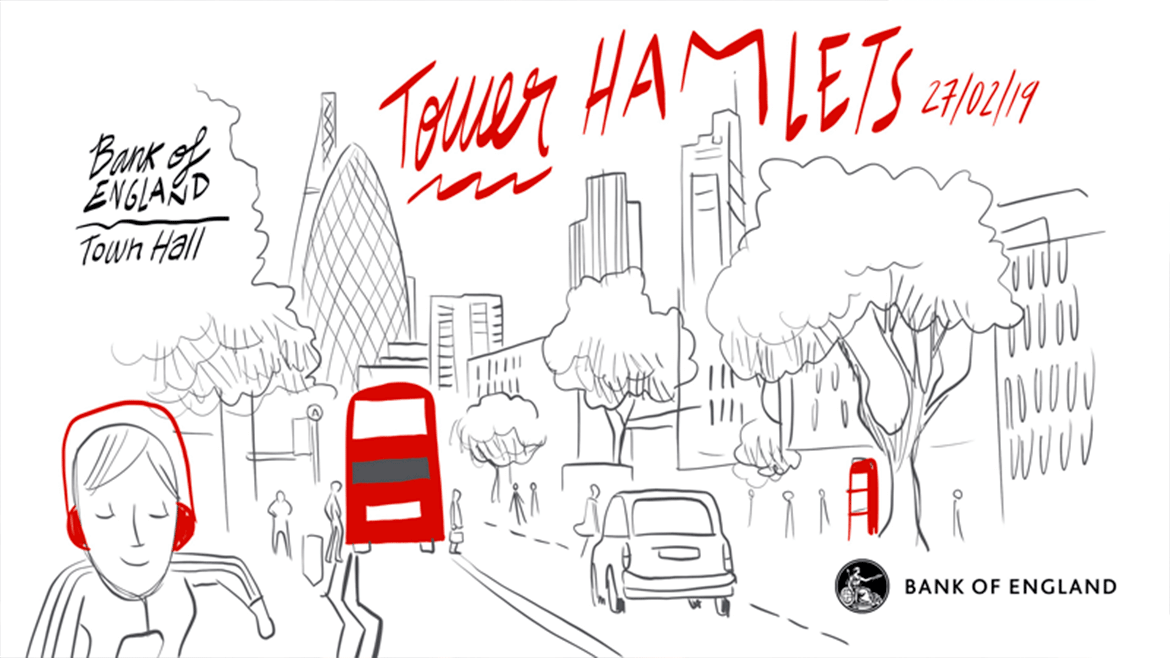 Artistic scribes - Tower Hamlets Townhall