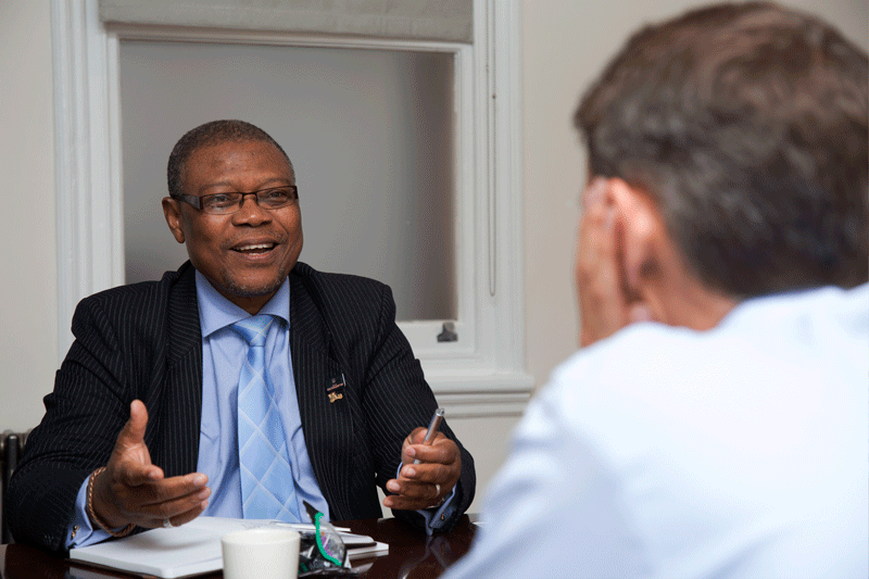 Roundtable discussions with the African and Caribbean Business Community