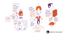 Our community, artistic visual scribe