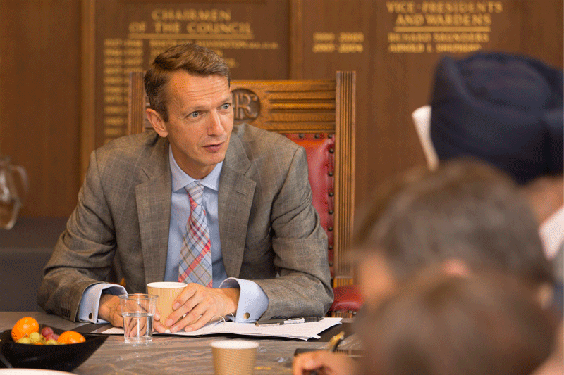Andy Haldane in discussion