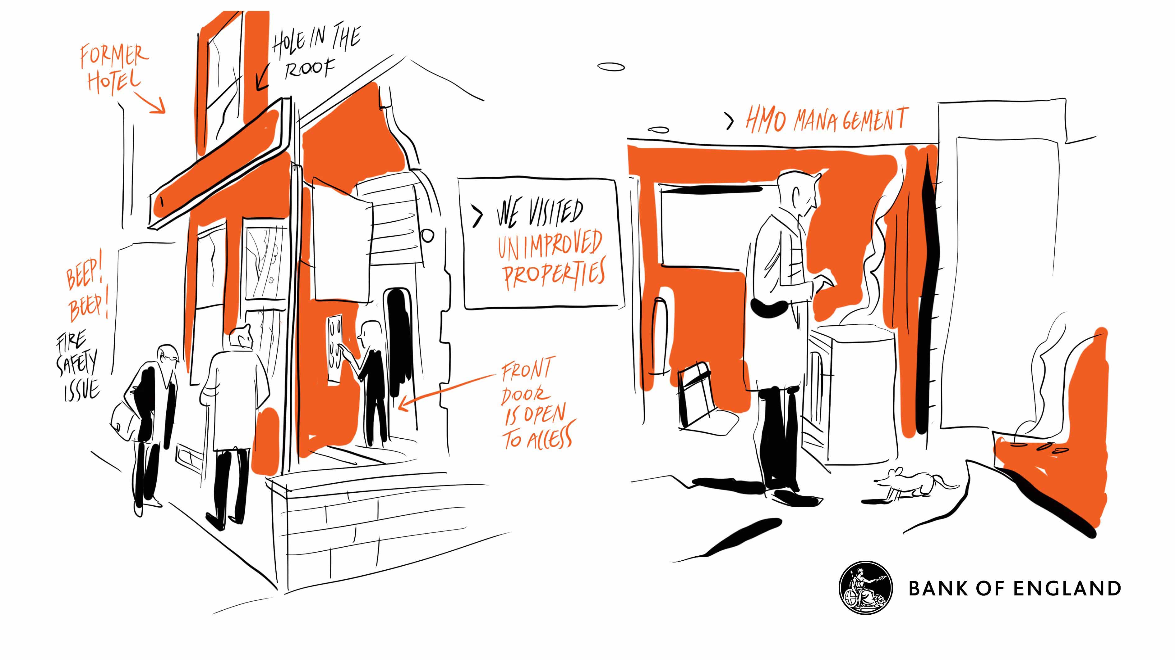 Summary sketch - Town hall at Blackpool