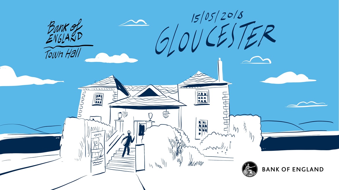 Artistic scribe - Gloucester Townhall