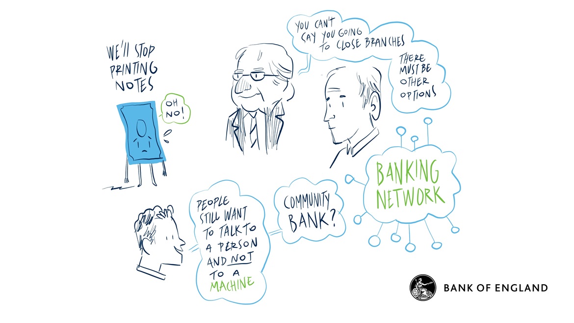 Artistic scribe - Gloucester Townhall