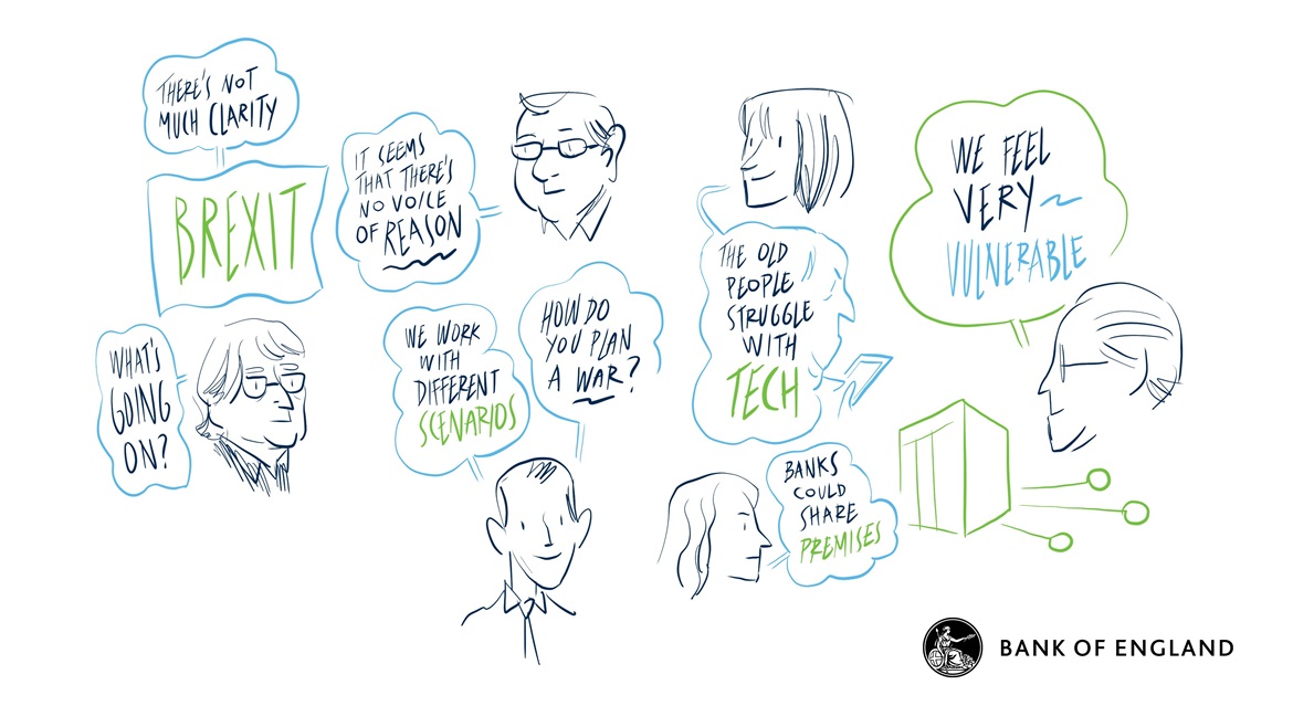 Artistic scribe - Gloucester Townhall