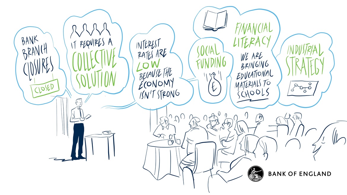 Artistic scribe - Gloucester Townhall