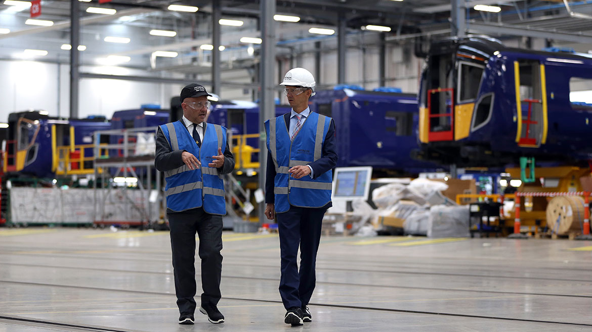 North East Town Hall visit to Hitachi plant