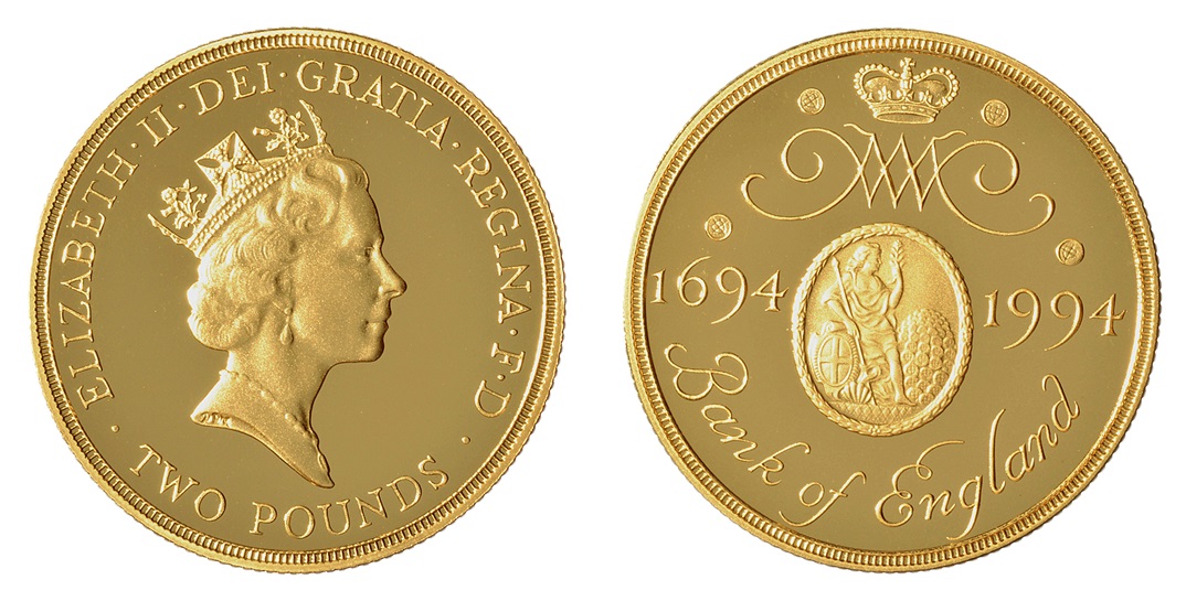 Front and back £2 coin