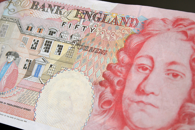 The Houblon £50 note Front design of £50 note