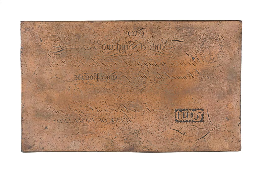 Forged printing plate