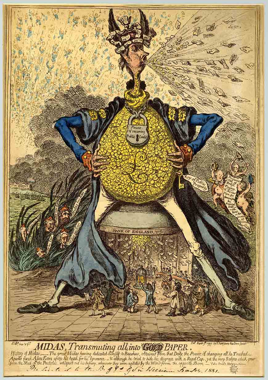 James Gillray: Drawing from the Economy | Bank of England