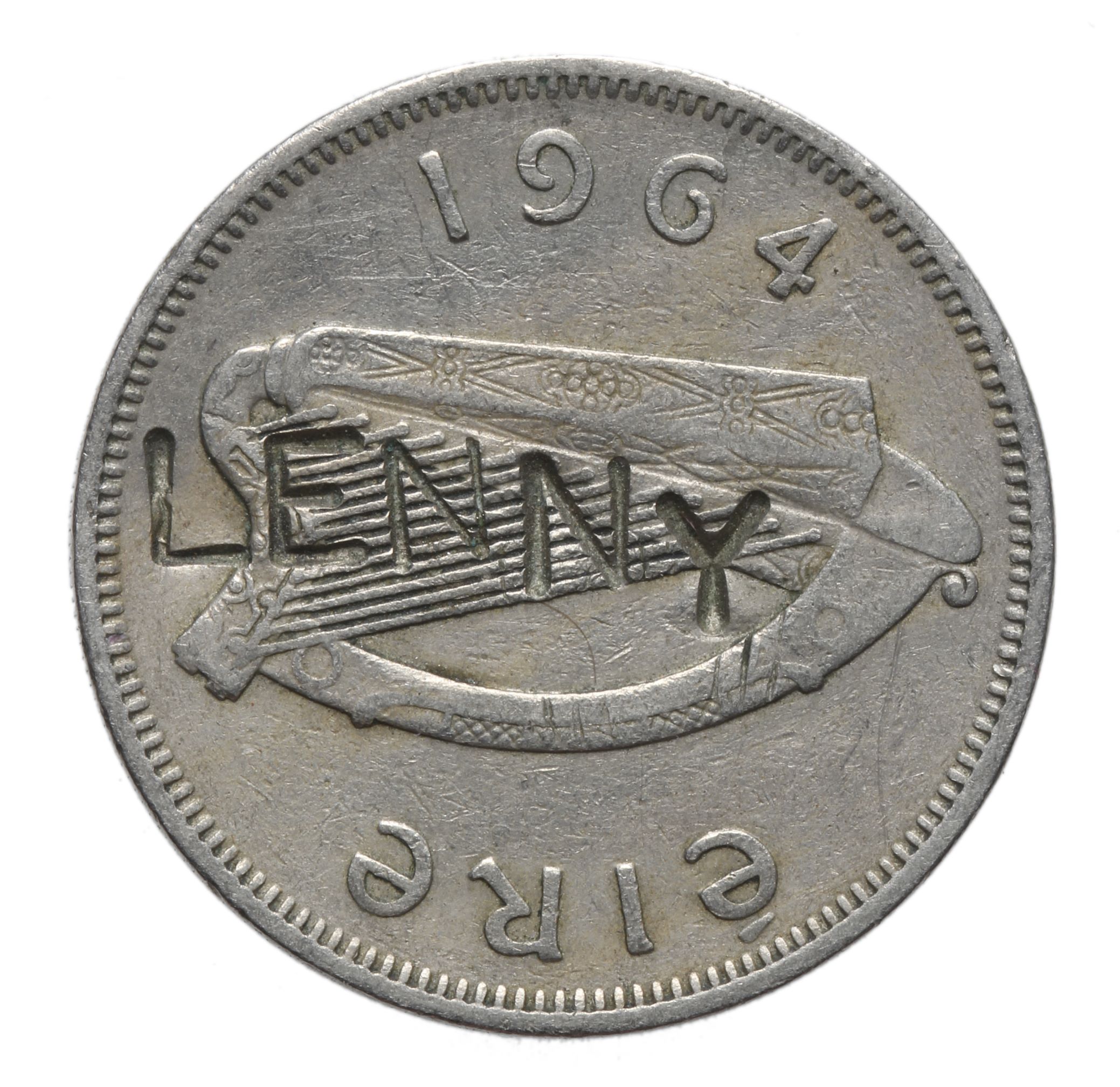 Defaced money blog - Irish florin