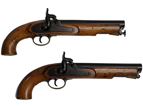Firearms from the Bank of England museum collection