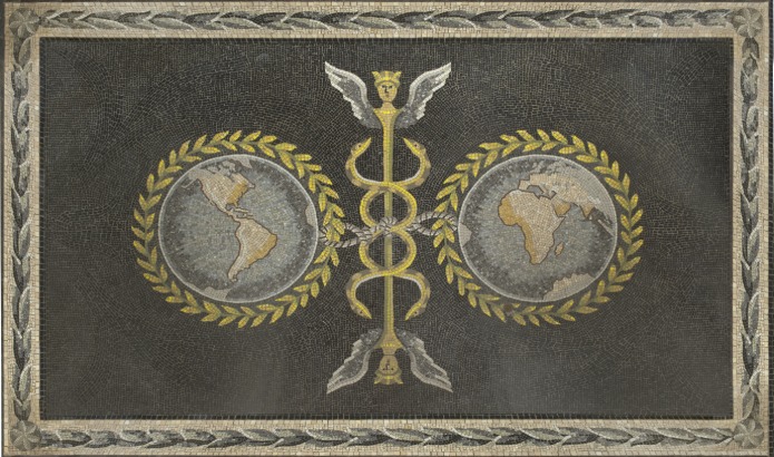 Mosaic by Boris Anrep