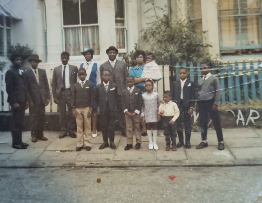 The Pardner Hand and Black entrepreneurship in the UK - family house